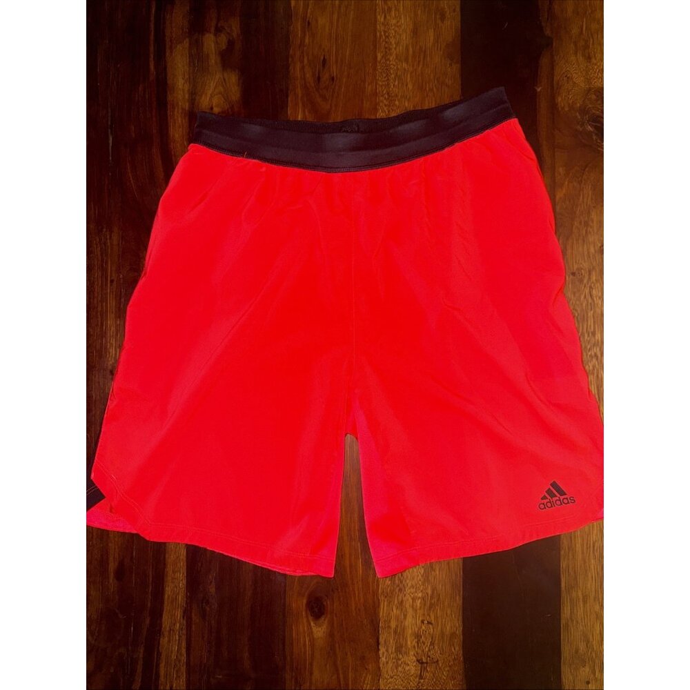 Adidas Axis 22 Shorts Lot 2 Men’s M Sand Pink 9" Gym Training Athletic - Picture 10 of 15